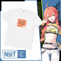 Shishido Akari - Clothes - Nijisanji Liver Model T-Shirt - Niji-T - T-shirts - Nijisanji Size-L