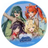Yoiyume - Coaster - Tableware - Togawa Nonoha & Yagyu Shino & Nekoyashiki Miku & Kadou Mikaru