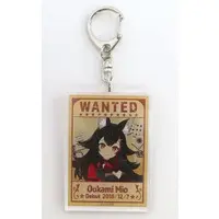 Ookami Mio - Acrylic Key Chain - Poster - Key Chain - hololive