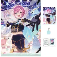 Yuhi Riri - Acrylic Key Chain - Character Card - Key Chain - Acrylic Art Plate - Tapestry - Birthday Merch Complete Set - Nijisanji