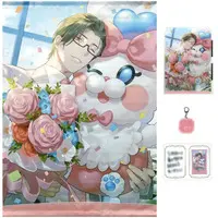 Itsuki Sakyo - Acrylic Key Chain - Character Card - Key Chain - Acrylic Art Plate - Tapestry - Birthday Merch Complete Set - Nijisanji