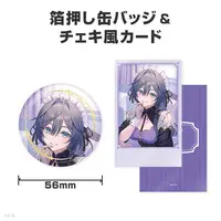 Kisara - NIJISANJI Petit - Character Card - Badge - Nijisanji