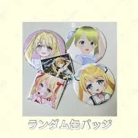 Akaduki Seika - Hand-signed - Badge - VTuber (Random Item)