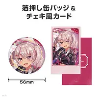 Matsukai Mao - NIJISANJI Petit - Character Card - Badge - Nijisanji
