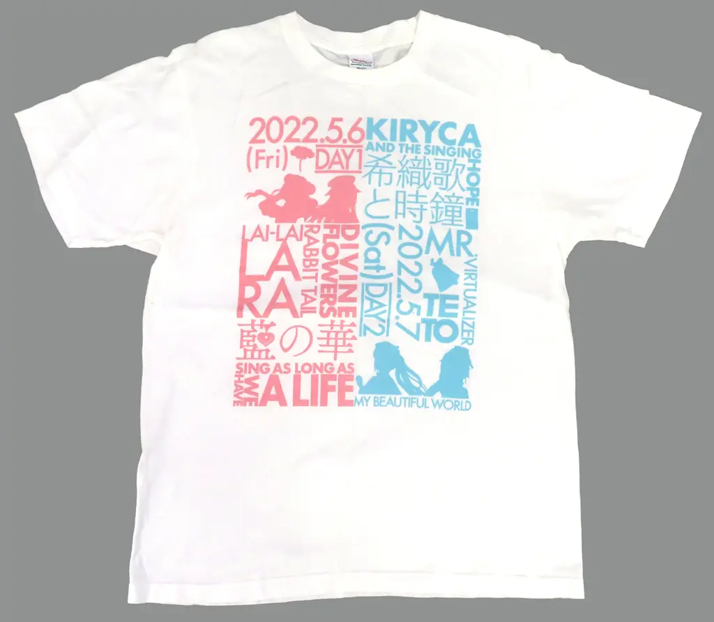 Suzuki Hina & Tanaka Hime - Clothes - T-shirts - HIMEHINA Size-L