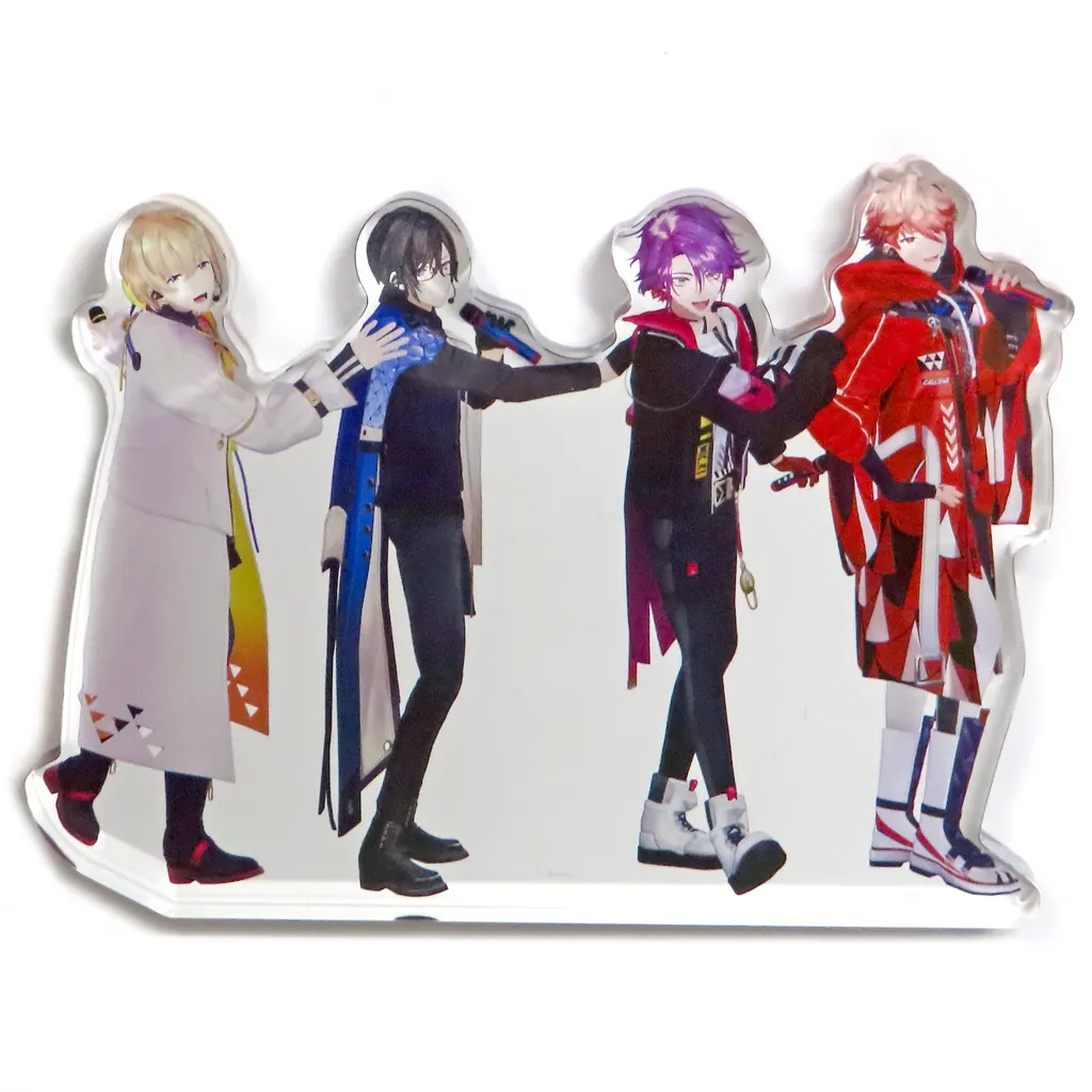 VOLTACTION - Acrylic stand - Acrylic Block - Fura Kanato & Shikinagi Akira & Seraph Dazzlegarden & Watarai Hibari