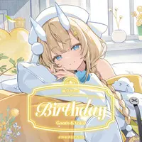 Kadou Mikaru - Stickers - Acrylic Block - Acrylic Art Plate - Acrylic Key Chain - Character Card - NIJISANJI Petit - Birthday Merch Complete Set - Yoiyume