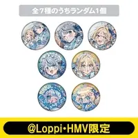 Appare Hinata & Amagai Ruka - WeatherPlanet x HMV limited - Badge - WeatherPlanet