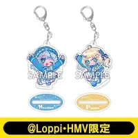 Appare Hinata & Amagai Ruka - WeatherPlanet x HMV limited - Acrylic stand - WeatherPlanet