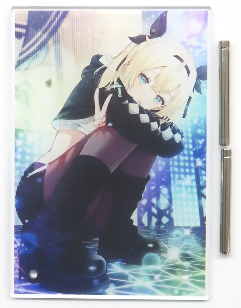 Kazama Iroha - Acrylic Art Plate - Acrylic stand - hololive