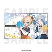 Appare Hinata & Amagai Ruka - Desk Mat - WeatherPlanet