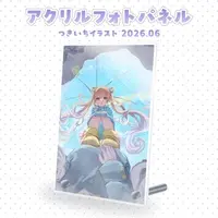 Shirohane Mira - Acrylic Art Plate - VTuber