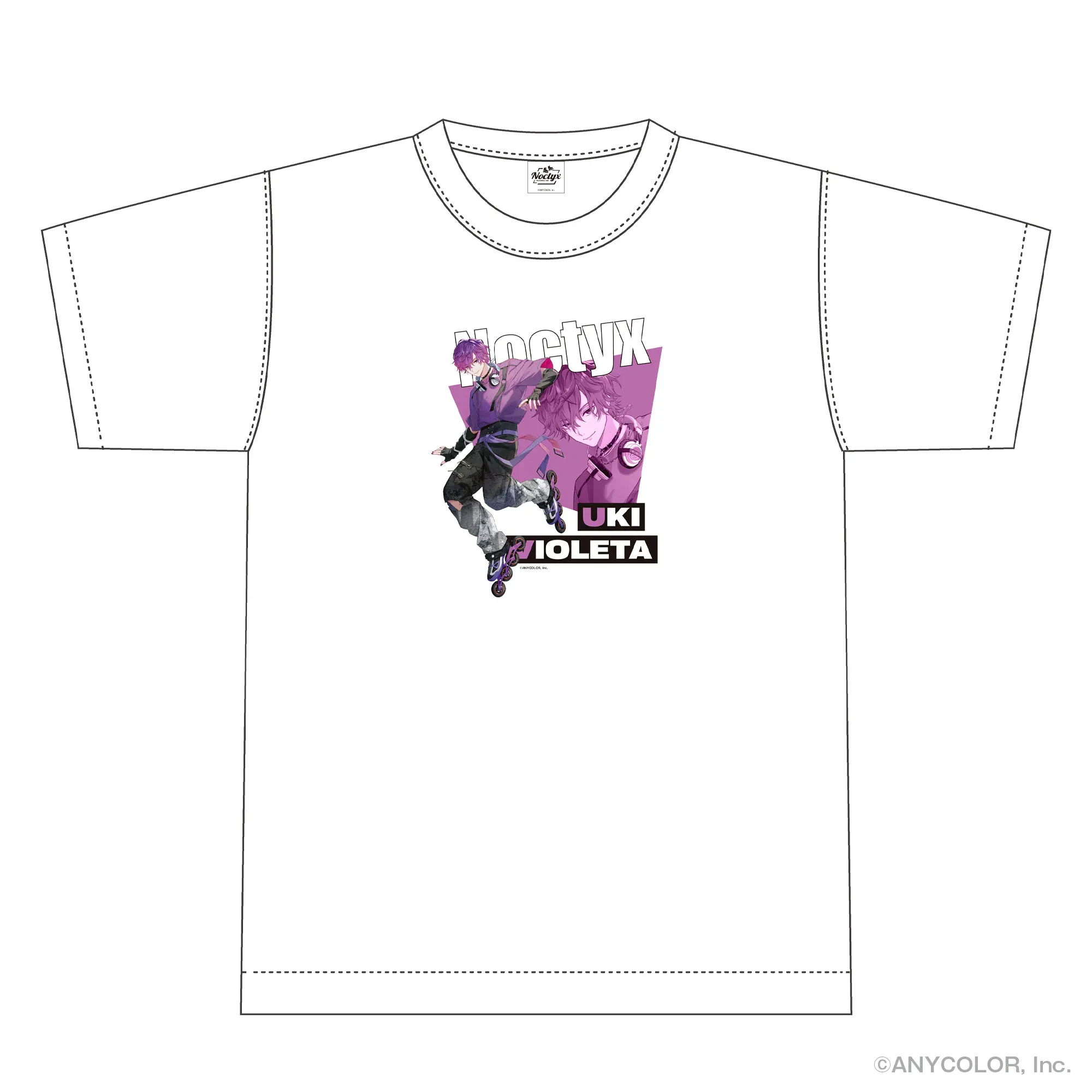 Uki Violeta - Clothes - T-shirts - Noctyx INLINE ROLLER STYLE - Noctyx