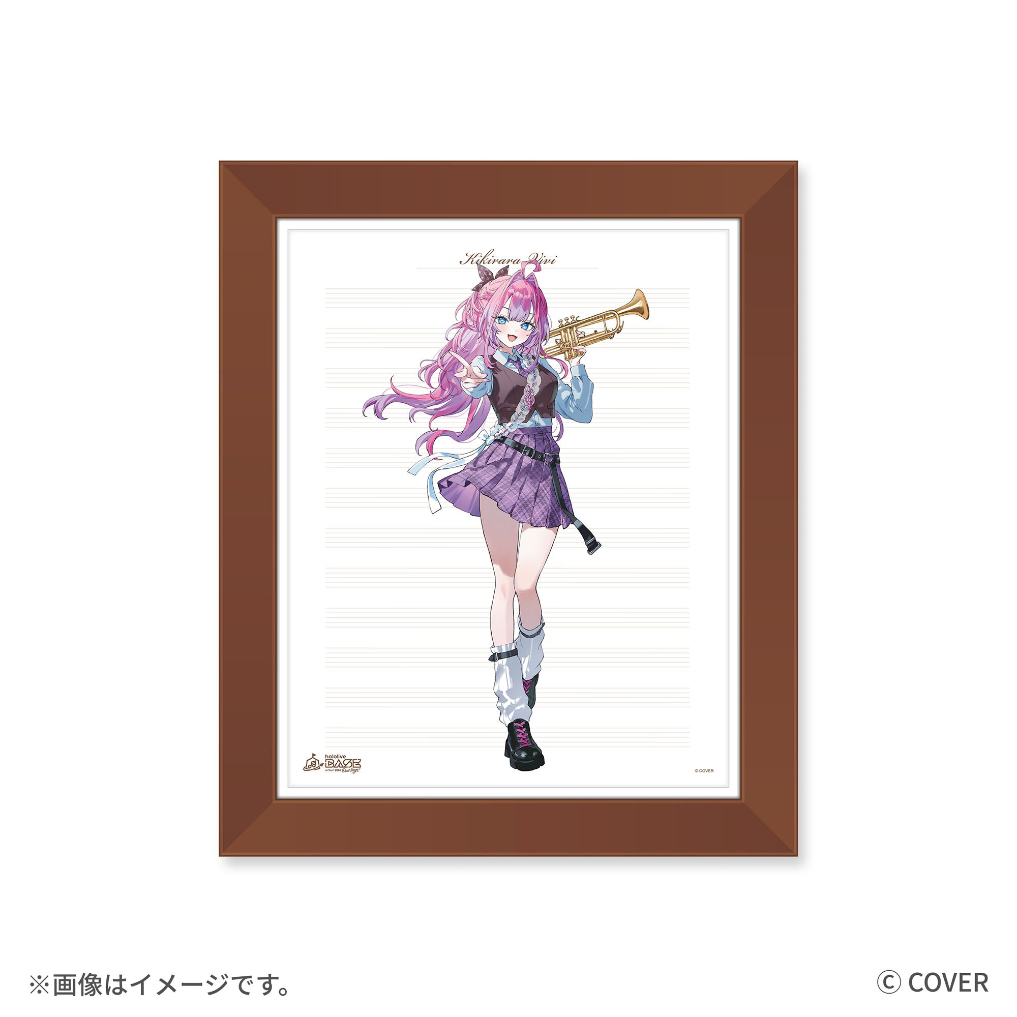 kikiraraページ Kikirara Vivi - Original Drawing (Replica Illustration) - hololive