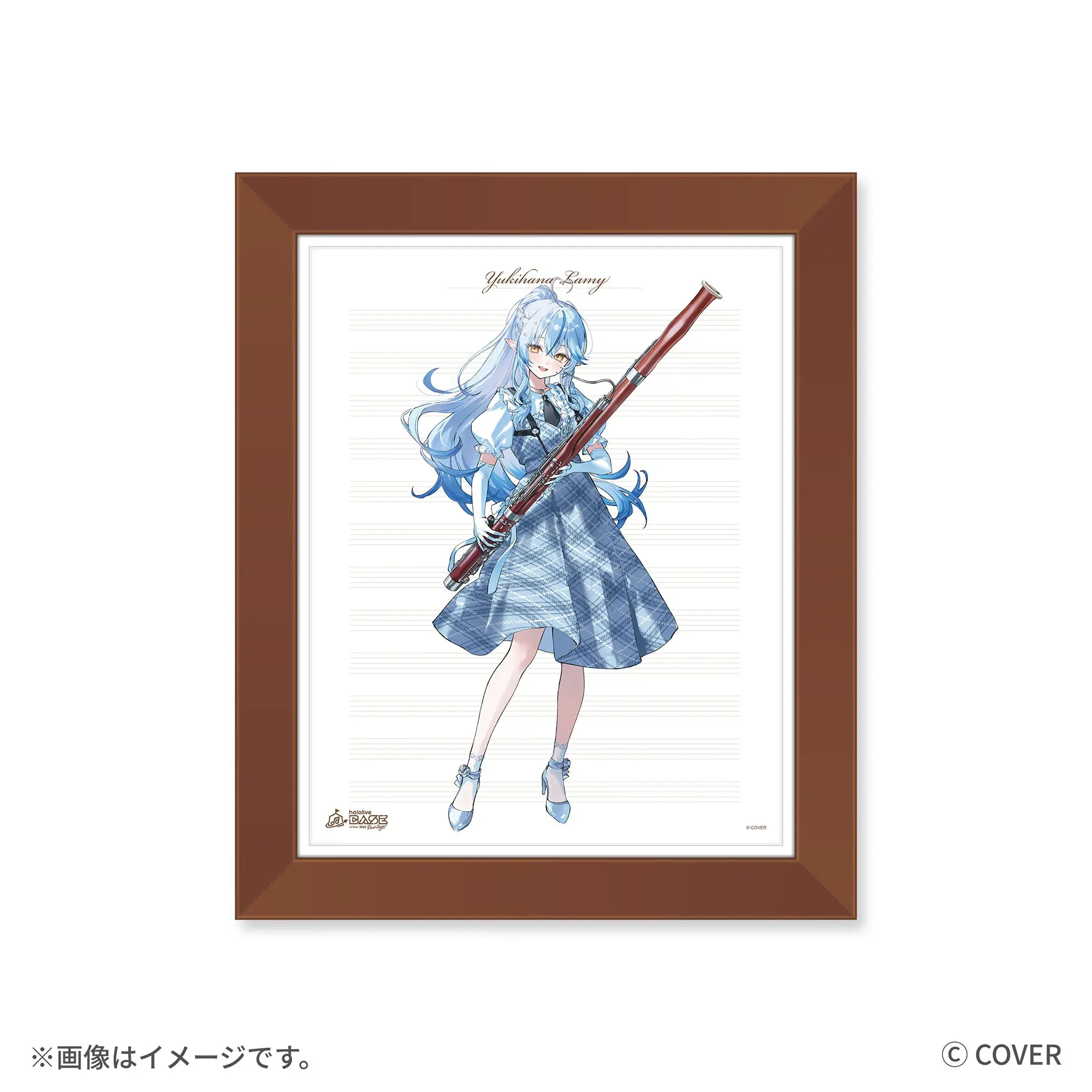 Yukihana Lamy - Original Drawing (Replica Illustration) - hololive