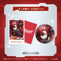 Machina X Flayon - Badge - Character Card - HOLOSTARS