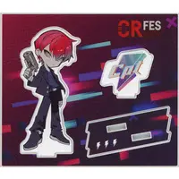 Cpt - Acrylic stand - Crazy Raccoon