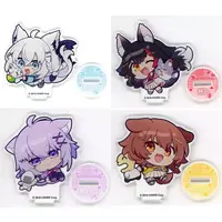 hololive - Acrylic stand - Inugami Korone & Nekomata Okayu & Ookami Mio & Shirakami Fubuki