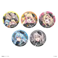 NePoLaBo - Badge - Shishiro Botan & Yukihana Lamy & Omaru Polka & Momosuzu Nene (Random Item)