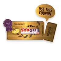 3rd Anniv. $20 Discount Coupon (Expiration date: 2026-06-27)