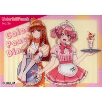 Eto & Noa - Character Card - Trading Card - Colorful Peach