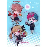 Nijisanji - Plastic Folder - Stationery - Joe Rikiichi & Makaino Ririmu & Fushimi Gaku