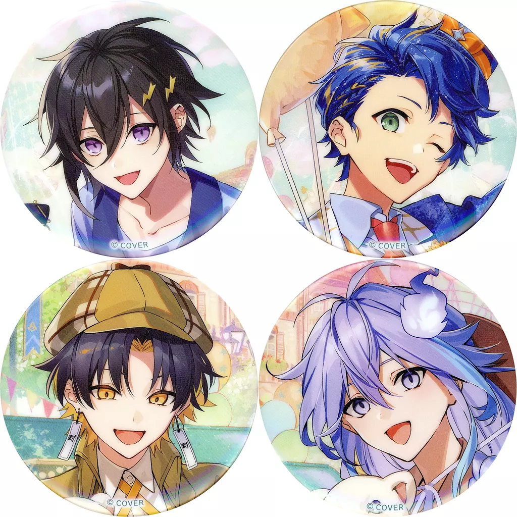 HOLOSTARS - Badge - Minase Rio & Yatogami Fuma & Astel Leda & Kanade Izuru