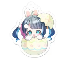 Aozora Mei - Acrylic Key Chain - Key Chain - VTuber Size-50 x 50 (mm)