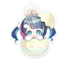 Aozora Mei - Acrylic Key Chain - Key Chain - VTuber Size-70 x 70 (mm)