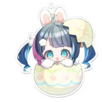 Aozora Mei - Acrylic Key Chain - Key Chain - VTuber Size-100 x 100 (mm)