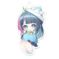 Aozora Mei - Acrylic Key Chain - Key Chain - VTuber Size-70 x 70 (mm)
