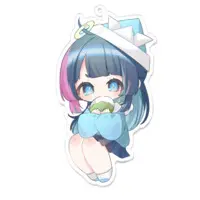 Aozora Mei - Acrylic Key Chain - Key Chain - VTuber Size-100 x 100 (mm)