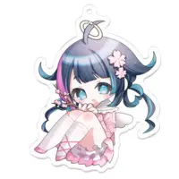 Aozora Mei - Acrylic Key Chain - Key Chain - VTuber Size-70 x 70 (mm)