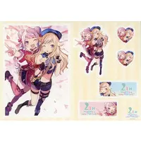 Suzuki Hina & Tanaka Hime - Stickers - HIMEHINA