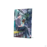 Hitotsubashi Ayato - Rainy Day Laundry - Acrylic Art Plate - Nijisanji