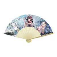 hololive - Japanese fan (Sensu) - Nakiri Ayame & Shirakami Fubuki & Ookami Mio