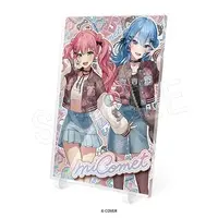 Sakura Miko & Hoshimachi Suisei - Illustration Board - miComet