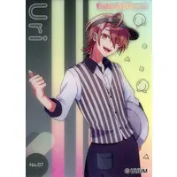 Uri - Character Card - Trading Card - Colorful Peach