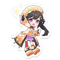Irosaki Akane - Acrylic Key Chain - Key Chain - VTuber Size-50mm 
