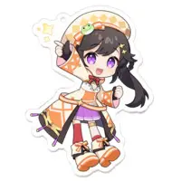 Irosaki Akane - Acrylic Key Chain - Key Chain - VTuber Size-70mm 
