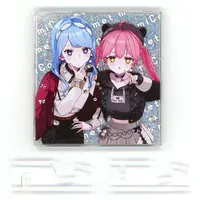 Sakura Miko & Hoshimachi Suisei - Acrylic Art Plate - Acrylic stand - hololive