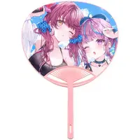 Houshou Marine & Minato Aqua - Paper fan - hololive