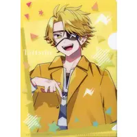 Tattsun - Stationery - Plastic Folder - Colorful Peach