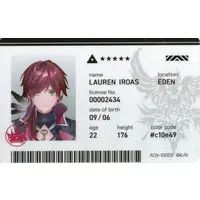 Lauren Iroas - Character Card - Nijisanji