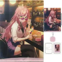 Asuka Hina - Acrylic Key Chain - Character Card - Key Chain - Acrylic Art Plate - Tapestry - Birthday Merch Complete Set - Nijisanji