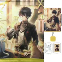 Kanda Shoichi - Acrylic Key Chain - Character Card - Key Chain - Acrylic Art Plate - Tapestry - Birthday Merch Complete Set - Nijisanji