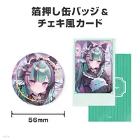 Finana Ryugu - NIJISANJI Petit - Character Card - Badge - Nijisanji