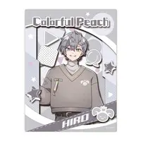 Hiro - Character Card - Colorful Peach