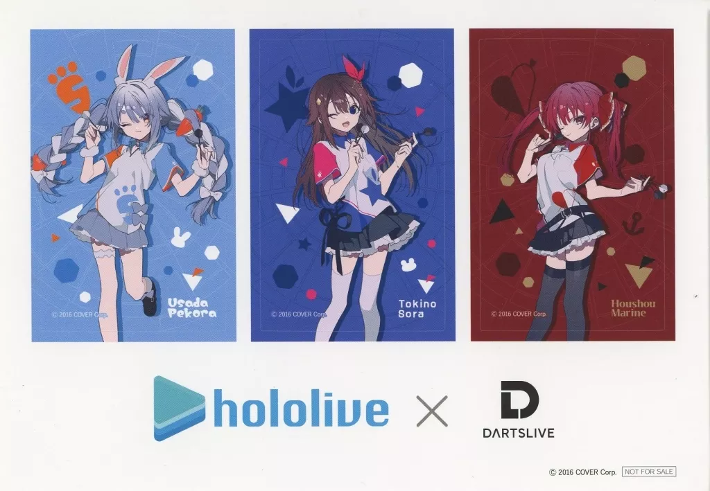 hololive - Stickers - Usada Pekora & Houshou Marine & Tokino Sora