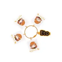 Eto - Key Chain - Colorful Peach